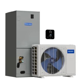 MRCOOL VersaPro 2nd Gen 2 Ton 18.1 SEER2 Central Ducted Heat Pump Split System - R454B - MVP-24-HP-C-230A00-O / MVP-24-HP-MUAH-230A00-O