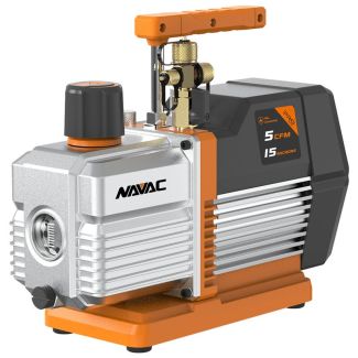 Navac Vacuum Pump 5 CFM 2-Stage 15 Microns A2L Pro Series - NP5DP2