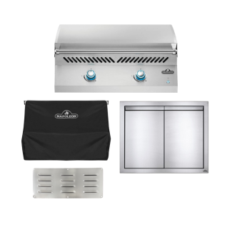 Napoleon Gas Griddle 700 Series Built-In 32-Inch & Outdoor Kitchen Package - BIG32FT