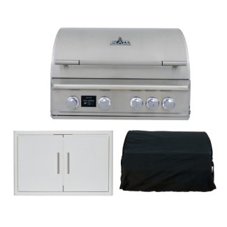 Blaze LTE Pro 32-Inch 4 Burner Built- In Gas Grill & Outdoor Kitchen Package - BLZ-4LTEPRO-LP / BLZ-4LTEPRO-NG