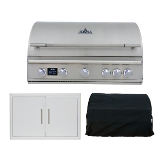 Blaze LTE Pro 40-Inch 5 Burner Built- In Gas Grill & Outdoor Kitchen Package - BLZ-5LTEPRO-LP / BLZ-5LTEPRO-NG