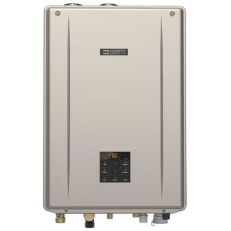 Noritz 9.8 GPM 180,000 BTU Residential Propane Combi Boiler with Integrated Recirculation Pump - NRCB180DV-LP