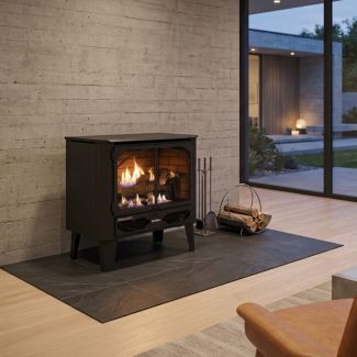 Buck Stove 384 Vent Free Gas Heating Stove with Steel Legs