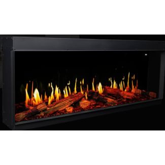 Modern Flames Orion V2 120" Multi-Sided Linear LCD Electric Fireplace with Heater, Remote, & Smart Controls OR120-MULTI-V2
