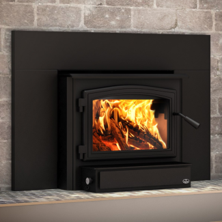 Osburn 2000 Wood Fireplace Insert W/Blower - OB02016 - Heats 2100 Sq Ft