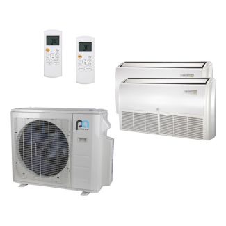 Perfect Aire 27,000 BTU 22 SEER Dual Zone Heat Pump System 18+18 - Multi-Positional - 3PAMSH27-MZO3 / 2-3PAMSFCH18