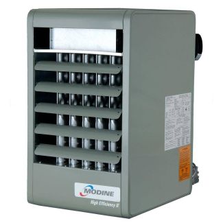 Modine PDP 300,000 BTU LP Power Vented Propeller Unit Heater - Aluminized Steel Heat Exchanger