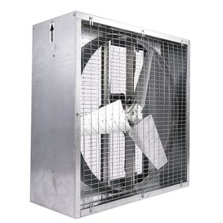 Triangle Fans Agricultural Fan Direct Drive, 18,620 CFM, 3 Wing Blade, 230V, 1 Phase - PFGDD