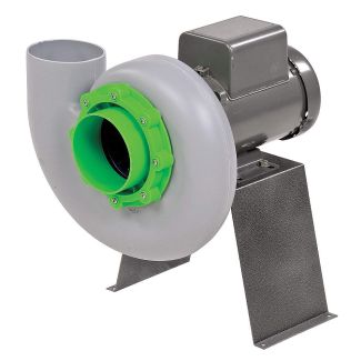 Plastec 20 Series Direct Drive Forward Curve Blower Corrosive Environment 1.5 HP 1100 CFM 3 Phase with Mount