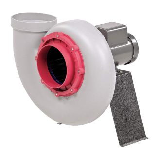 Plastec 25 Series Direct Drive Forward Curve Blower Hazardous Location .75 HP 1400 CFM Single Phase with Mount