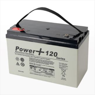 Power+ Battery | 12V | 120 AH | M6 Bolt