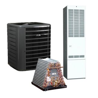 3 Ton 14.3 SEER2 80% AFUE 56,000 BTU Mobile Home Heat Pump and Gas Furnace System - R32 - AQ-GLZS4BA3610 / ACiQ-MH36BU2VYEC / MG1E-B056F1ABM1