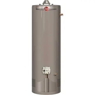 Rheem Professional Classic 40 Gal Tall 38,000 BTU Natural Gas Water Heater with 6-Year Tank Warranty - Ultra Low Nox California Use Only