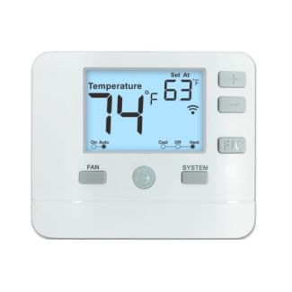 Universal PTAC Thermostat with WiFi and Room Sensor - PT731RFW