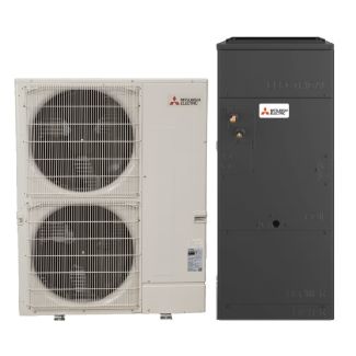 Mitsubishi 36,000 BTU  P-Series 19.5 SEER2 Single Zone Ducted Central Air Mini Split Heat Pump System – R454B | 230V - PUZ-AK36NL / PVA-AA36NL