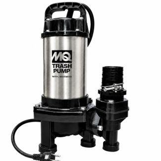 Multiquip Submersible Trash Pump | 1/2 HP | 304 Stainless Steel | Max 72 GPM | Max 34 ft. Head | 115V | 19.6 ft. Cord | PX400 - PX400