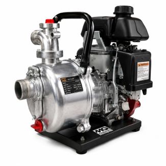 Multiquip High-Pressure Centrifugal Pump | 2.1 HP | Aluminum | Gas-Powered | Max 56 GPM | Max 197 ft. Head | Honda GXH50 | QP15HP - QP15HP
