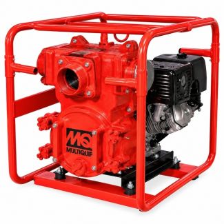 Multiquip Trash Pump | 10.7 HP | Sand-Cast Aluminum/Cast Iron | Recoil Start | Max 555 GPM | Max 92 ft. Head | Honda GX340 | QP4TH - QP4TH
