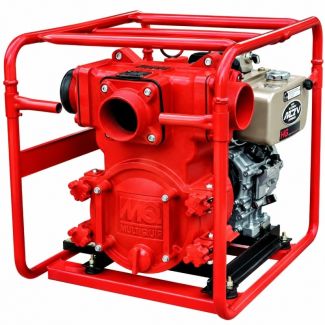 Multiquip Trash Pump | 9.4 HP | Sand-Cast Aluminum/Cast Iron | Recoil/Electric Start | Max 475 GPM | Max 87 ft. Head | Kubota OC95-E4 Diesel | QP4TK - QP4TK