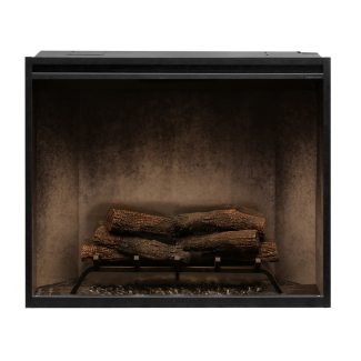 Dimplex Revillusion 36-Inch Portrait Built-In Electric Firebox - Weathered Concrete - REV36P-WC