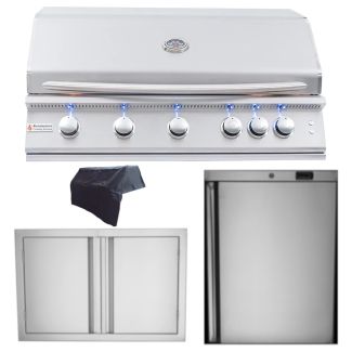 RCS Premier Series 40-Inch 4-Piece Built-In Grill Package