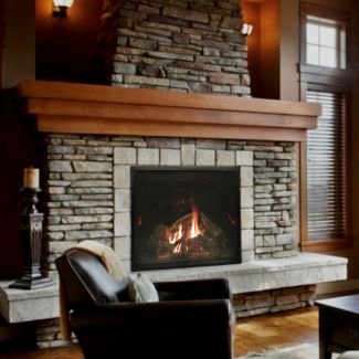 Empire Rushmore 50" Direct Vent Gas Fireplace Clean Face - DVCT50CBP95