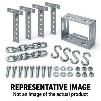 Representative mounting hardware image - not the actual Reznor RZ197094 product