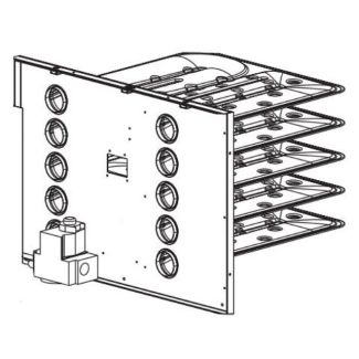 Reznor 201666 stainless steel heat exchanger assembly