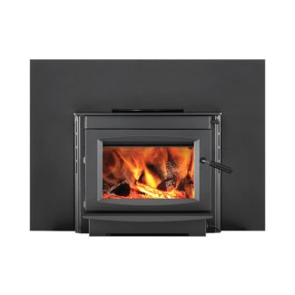 Napoleon Wood Burning Insert With Blower And 41-Inch x 30-Inch Backerplate - S20i