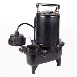 iON Sewage Pump | 4/10 HP | 115V | 20 FT Cord | Manual | Cast Iron | SE40i-11