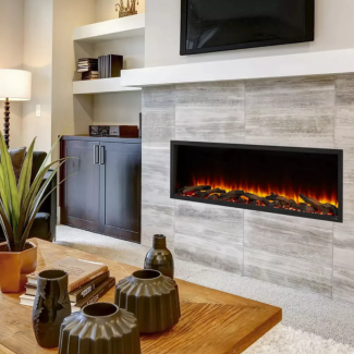 SimpliFire 55" Scion Clean Face Linear Electric Fireplace - SF-SC55
