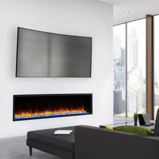 SimpliFire 78" Scion Clean Face Linear Electric Fireplace - SF-SC78
