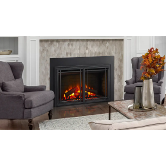 SimpliFire 35" Electric Insert with Remote Control, Heater, Includes Logs