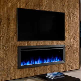 SimpliFire 48" Allusion recessed linear electric fireplace - SF-ALL48