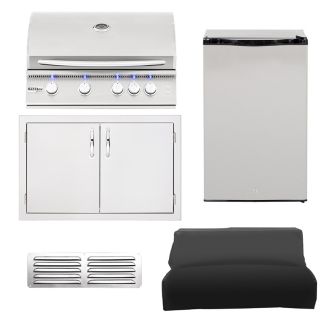 Summerset Sizzler 5-Piece 32-Inch Grill Kitchen Package