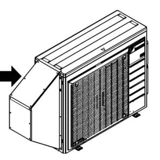 Daikin Snow Hood - Intake Side Plate - 9K 12K Systems