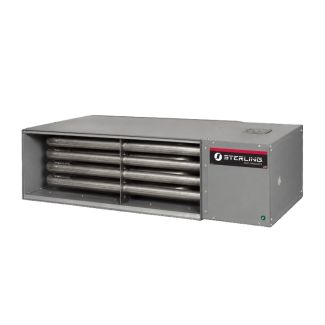 Sterling TD Series 200,000 BTU Tubular Duct Furnace gas-fired indoor duct furnace with exposed horizontal tubular heat exchanger.