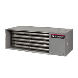 Sterling TD Series 250,000 BTU Tubular Duct Furnace gas-fired indoor duct furnace with exposed horizontal tubular heat exchanger.