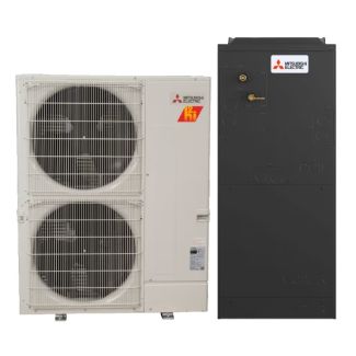 Mitsubishi 2 Ton H2i Ducted Heat Pump | 18.6 SEER2 | R454B | Cold-Climate Performance