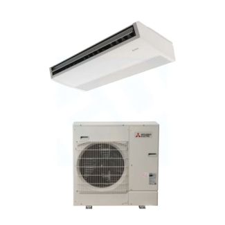 24,000 BTU Mitsubishi P-Series 20.2 SEER2 Single Ceiling-Suspended Mini Split Heat Pump System - R454B | PUZ-AH24NL / PCA-AK24NL