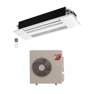 18,000 BTU Mitsubishi M-Series Floor Mount Mini Split – 17.2 SEER2, Hyper-Heating, Quiet & Eco-Friendly R454B Comfort for Compact Spaces