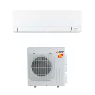 27,000 BTU Mitsubishi GX-Series Mini Split – 21.5 SEER2 Hyper-Heating, R454B, Quiet Comfort for Large Spaces