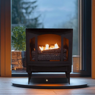 Buck Stove T-33 Ventless Gas Heating stove with Remote Control - NV T-33LP/NV T-33NAT