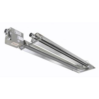 SunStar SPU 60,000BTU Infrared U-Tube Heater, Single Stage - Propane Gas - 20' Tube Length 