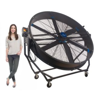 ACiQ Stealth 78 Inch Mobile Direct Drive Drum Fan with Tilt - SMCT-2.0 