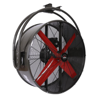 Triangle Fans 36" Belt Drive Ceiling Mounted Circulating Fan with 1 Speed 1/2 HP 120V - Explosion Proof Motor