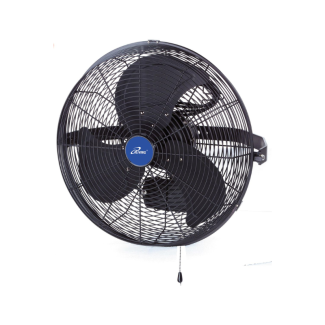 iLIVING 18 Inch Wall Mount Outdoor Fan, Black
