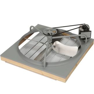 TPI 30" 2 Speed Heavy Duty Belt Drive Fan W/ No Joist Cut Shutter 1/3 HP - BD302WHS