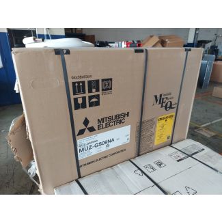 9,000 BTU Mitsubishi 19 SEER2 Single Zone Wall Mounted Mini Split Heat Pump System - Scratch & Dent – Minimal Damage - MUZ-GS09NA-MSO00581 / MSZ-GS09NA-MSI00096