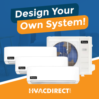 Infinity Living DIYCOOL Design Your Own Tri Zone Heat Pump System R454B